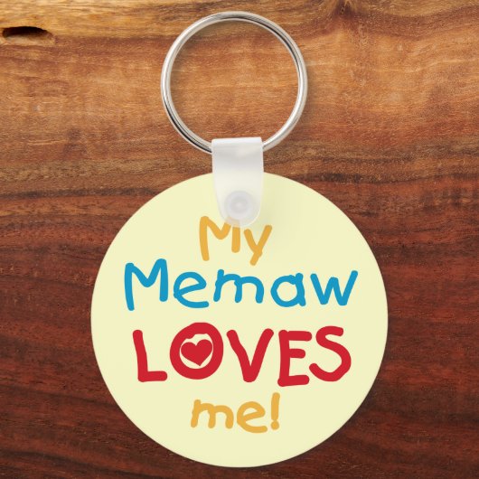 Tシャツとギフトが大好き キーホルダー (正面)