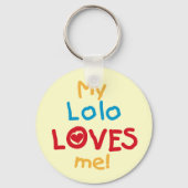 Tシャツとギフトが大好き キーホルダー (正面)