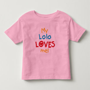Tシャツとギフトが大好き トドラーTシャツ