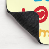 Tシャツとギフトが大好き マウスパッド (コーナー)