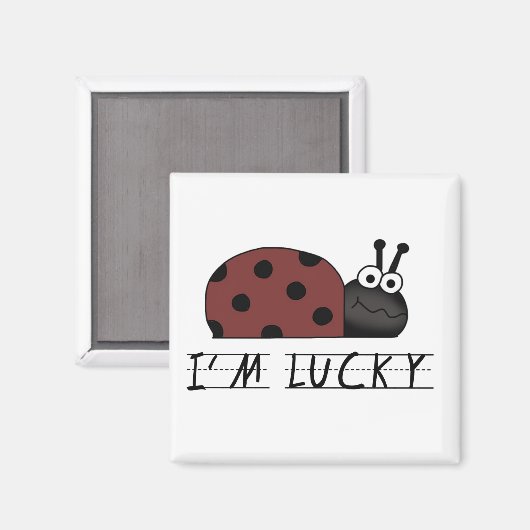 Tシャツとギフトが大好き マグネット (正面/裏面)