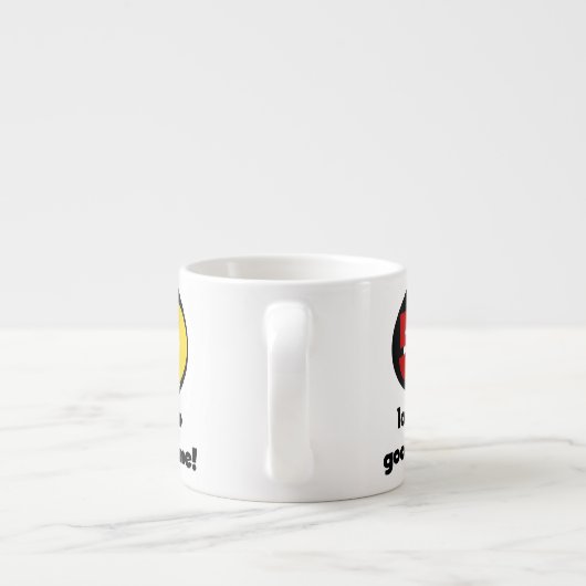 Tシャツとギフトに50個見える エスプレッソカップ (裏面)