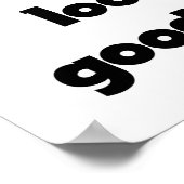 Tシャツとギフトに50個見える ポスター (角)