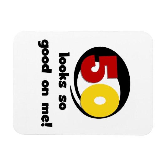 Tシャツとギフトに50個見える マグネット (横)