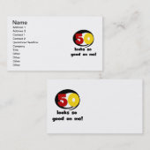 Tシャツとギフトに50個見える 名刺 (正面/裏面)