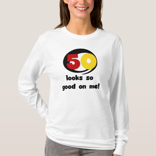 Tシャツとギフトに50個見える Tシャツ (正面)