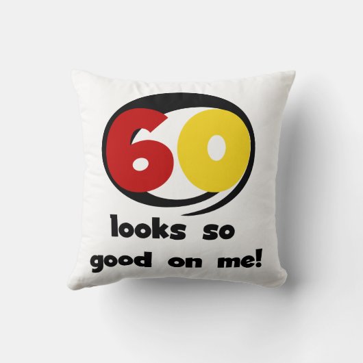 Tシャツとギフトに60個見える クッション (裏面)