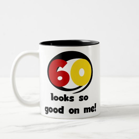 Tシャツとギフトに60個見える ツートーンマグカップ (左)