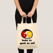 Tシャツとギフトに60個見える トートバッグ (正面(商品))