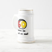 Tシャツとギフトに60個見える ビールジョッキ (正面左)