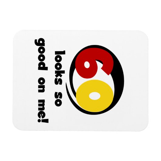 Tシャツとギフトに60個見える マグネット (横)