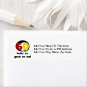 Tシャツとギフトに60個見える ラベル (インサイチュ)