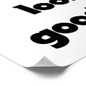 Tシャツとギフトに65個見える ポスター (角)