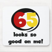 Tシャツとギフトに65個見える マウスパッド (正面)