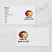 Tシャツとギフトに65個見える 名刺 (正面/裏面)