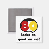 Tシャツとギフトに80個見える マグネット (正面/裏面)