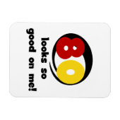 Tシャツとギフトに80個見える マグネット (横)