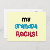 Tシャツとギフトのおじいちゃん ポストカード (正面/裏面)