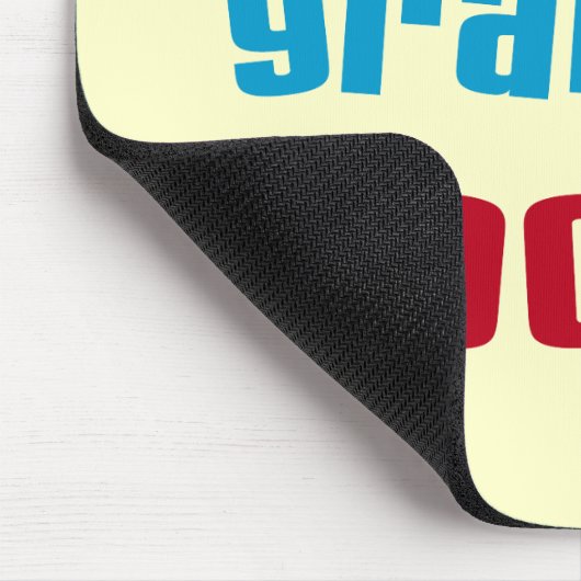 Tシャツとギフトのおじいちゃん マウスパッド (コーナー)