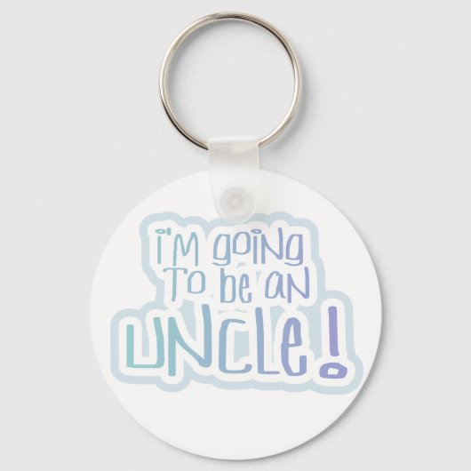 Tシャツとギフトのおじさん キーホルダー (正面)