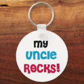 Tシャツとギフトのおじさん キーホルダー (正面)