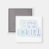 Tシャツとギフトのおじさん マグネット (正面/裏面)