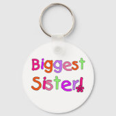 Tシャツとギフトのお姉さん キーホルダー (正面)