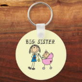 Tシャツとギフトのお姉さん キーホルダー (正面)