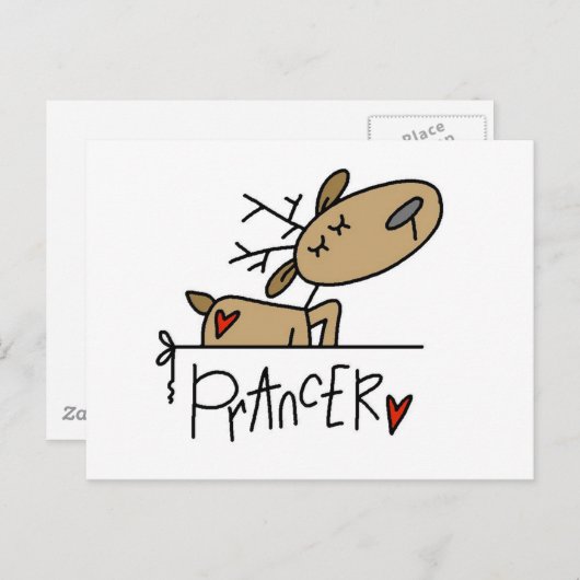 Tシャツとギフトのがん ポストカード (正面/裏面)