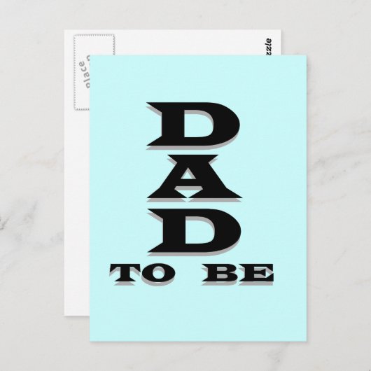 Tシャツとギフトのパパ ポストカード (正面/裏面)