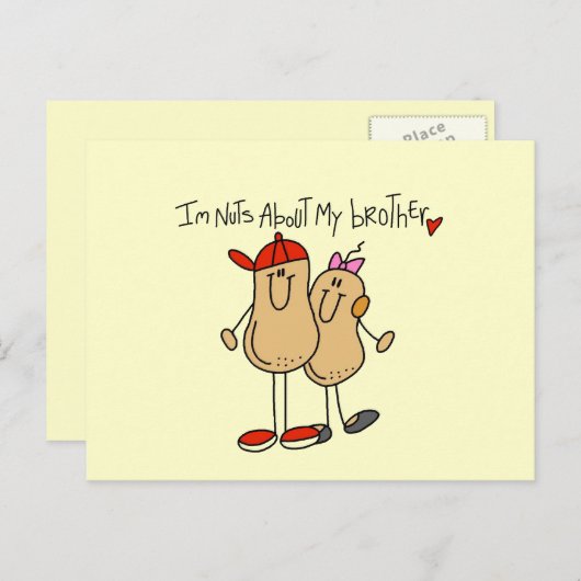 Tシャツとギフトの兄さんの大好き ポストカード (正面/裏面)