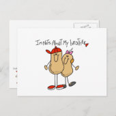 Tシャツとギフトの兄さんの大好き ポストカード (正面/裏面)