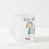 Tシャツとギフトの妹 フロストグラスマグカップ (正面左)