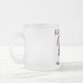 Tシャツとギフトの妹 フロストグラスマグカップ (左)