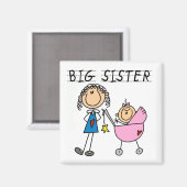 Tシャツとギフトの妹 マグネット (正面/裏面)