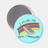 Tシャツとギフトの最初の交子供へ流日 マグネット (正面/裏面)