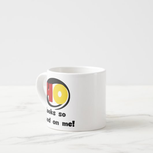 Tシャツとギフトは40個見える エスプレッソカップ (正面左)