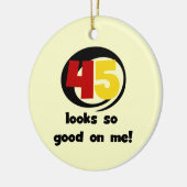 Tシャツとギフトは45個見える セラミックオーナメント (左)