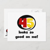 Tシャツとギフトは45個見える ポストカード (正面/裏面)