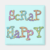 Tシャツとギフトをスクラップ マグネット (正面)