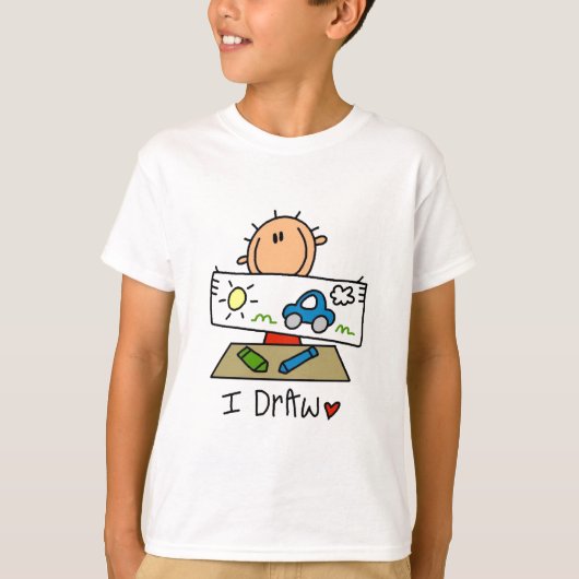 Tシャツとギフトを描く Tシャツ (正面)