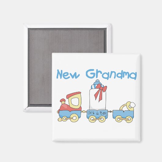 Tシャツとギフトを楽しむ新登場おばあちゃん マグネット (正面/裏面)