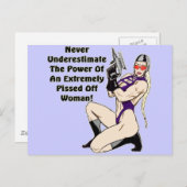 Tシャツとギフトを決して過小評価しない ポストカード (正面/裏面)