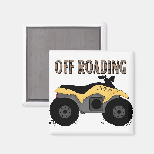 Tシャツとギフトを脱ぐ マグネット (正面/裏面)