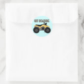 Tシャツとギフトを脱ぐ ラウンドシール (バッグ)