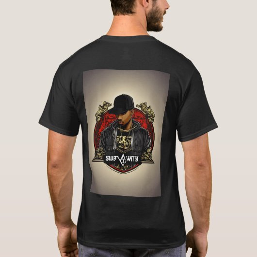 Tシャツとスタイルで文化を受け入れる Tシャツ (裏面)