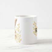 TシャツとプリントハッピーバニーGolden Tone コーヒーマグカップ (中央)