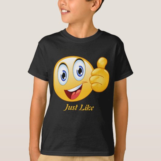 Tシャツと同じように Tシャツ (正面)