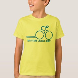 Tシャツと名前を挙げられる未来のサイクリストをからかいます Tシャツ