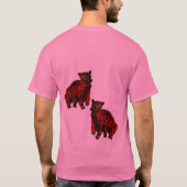 Tシャツと彼女のクマCUBの憧れ Tシャツ (裏面)
